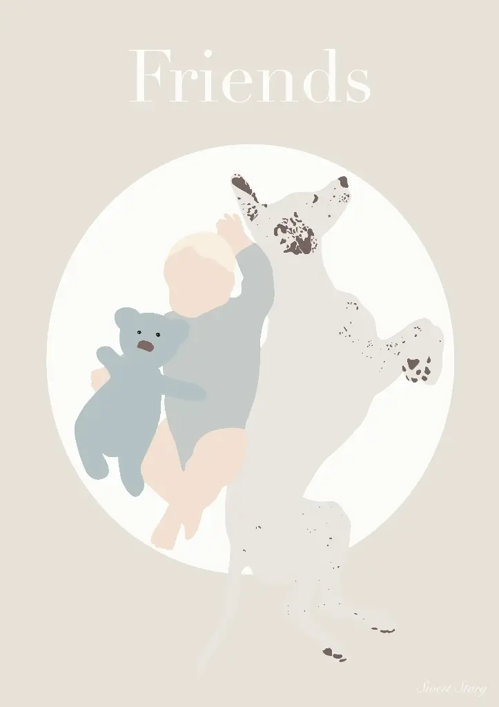 Illustration minimaliste