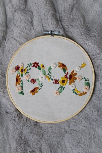 Broderie "Date"